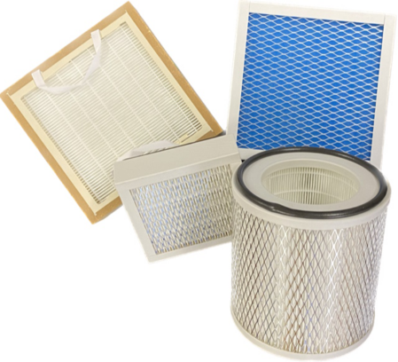 Filter für Raucherkabinen